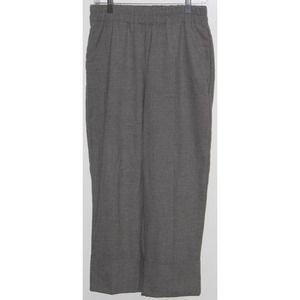 Women's Zara Charcoal Gray Elastic Trousers Dress Pants Work Pants Size M Medium